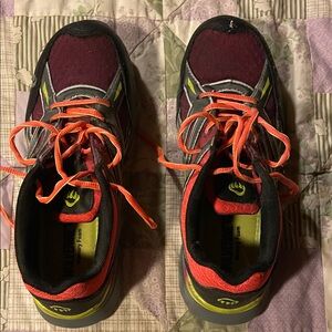 Wolverine Purple and Orange Combat Boots